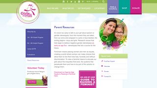 Parent Resources | Girls on the Run