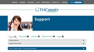 Support - TriCounty Broadband
