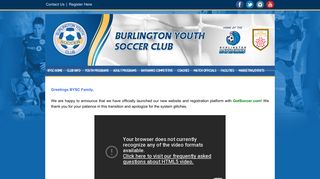 GotSoccer Login FAQ - Burlington Youth Soccer Club