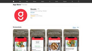 Gousto on the App Store - iTunes - Apple