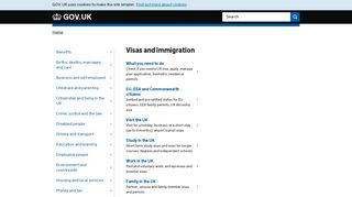 Visas and immigration - GOV.UK