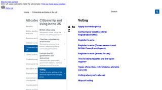 Voting - GOV.UK