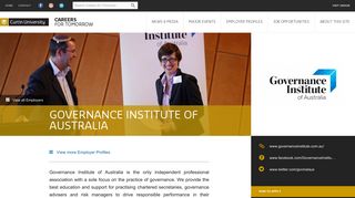 Governance Institute of Australia - Curtin Careers, Employment ...