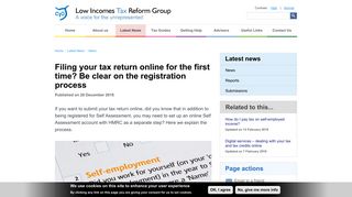 Filing your tax return online for the first time? Be clear on the ...
