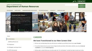 For Job Seekers - Vermont Human Resources - Vermont.gov