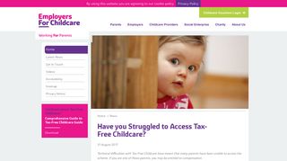 Have you Struggled to Access Tax-Free Childcare? - Employers For ...
