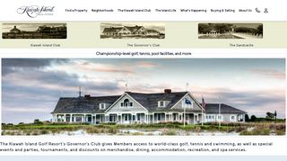 Kiawah Island Governor's Club Membership | Kiawah Island Real Estate