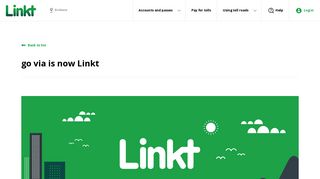 go via is now Linkt - Linkt