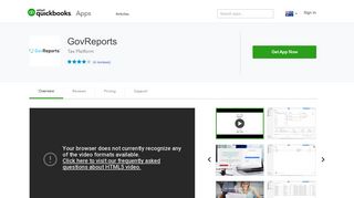GovReports | QuickBooks App Store