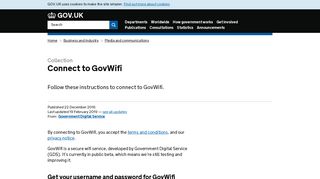 GovWifi - GOV.UK