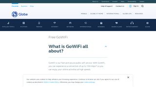 Free GoWiFi | Help & Support | Globe