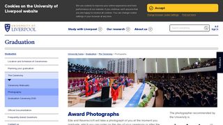 Photography - Graduation - University of Liverpool