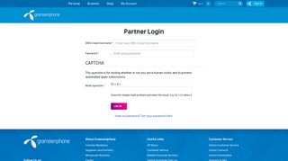 Partner Login | GP Shop - Grameenphone