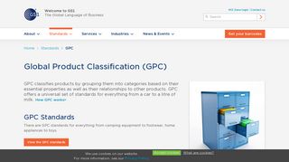 Global Product Classification (GPC) - Standards | GS1