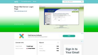 webmail.gpcom.net - Magic Mail Server: Login Page - Web Mail Gpcom