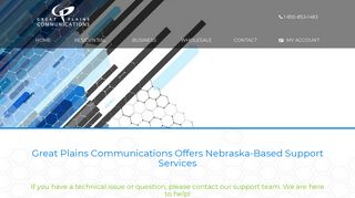 Support - Great Plains Communications