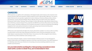 Careers - GPM Investments