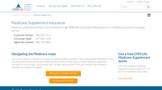 Medicare Supplement Insurance - GPM Life
