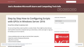Step by Step How to Configuring Scripts with GPOs in Windows Server ...