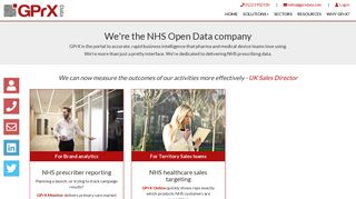 GPrX Data: Business Intelligence from NHS Open Data