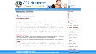 GPS Healthcare - How to order your repeat medications from the ...
