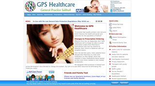 GPS Healthcare - Information about the doctors surgery opening hours ...