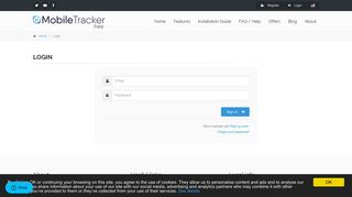 Login | Mobile Tracker Free