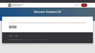 Forgot Your Student ID? - GPSTC Access
