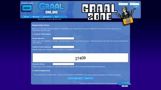 GraalOnline - Account Registration
