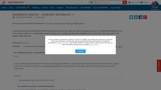 SolidWorks Add-On - GrabCAD Workbench | MySolidWorks