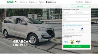GrabCar Driver – Register to be Grab Driver | Grab ID