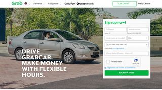 GrabCar Driver Signup – Private Hire Car Driver | Grab MY