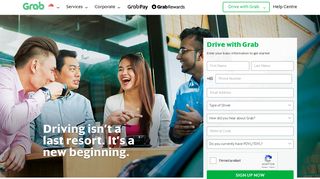 Drive with Grab: Transport, Hitch, Taxi and Food Delivery | Grab SG