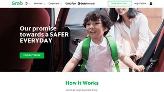 Ride Hailing Platform: Car, Taxi & Carpool | Grab