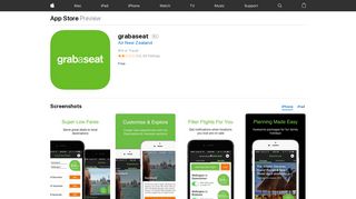 grabaseat on the App Store - iTunes - Apple