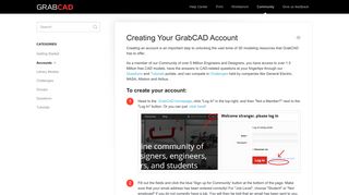 Creating Your GrabCAD Account - GrabCAD Help Center
