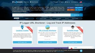 IP Logger URL Shortener - Log and Track IP addresses