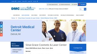 Sinai-Grace Cosmetic & Laser Center - Detroit Medical Center, DMC