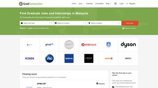 Graduate Jobs and Internships in Malaysia (59 open right now!)