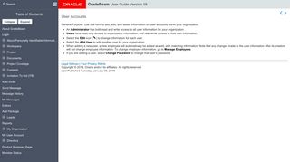 Oracle GradeBeam User Guide Version 18 - Oracle Docs