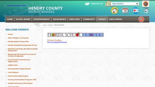 Welcome Parents / School Grades - Hendry County School District