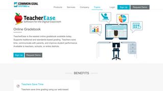 Online Gradebook - TeacherEase