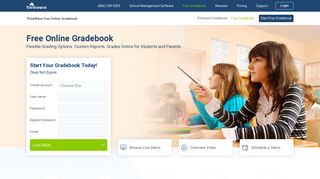 Free Online Gradebook | ThinkWave