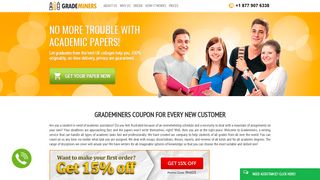 Grademiners com – The Best Place to Order Custom Papers