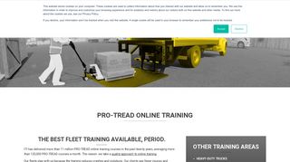 PRO-TREAD Online Training - Modern Training for Trucking and ...