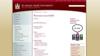 myAAMU - Alabama A&M University!