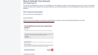 How to Activate Your Account - GradesFirst Docs - GradesFirst