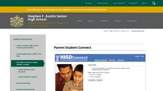 Parent Resources / Use HISD Connect to Check Grades - Parents