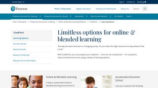 GradPoint Blended Learning | Blended Learning Models - Pearson