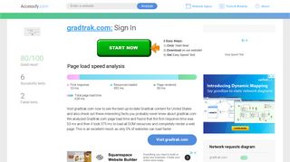 Access gradtrak.com. Sign In